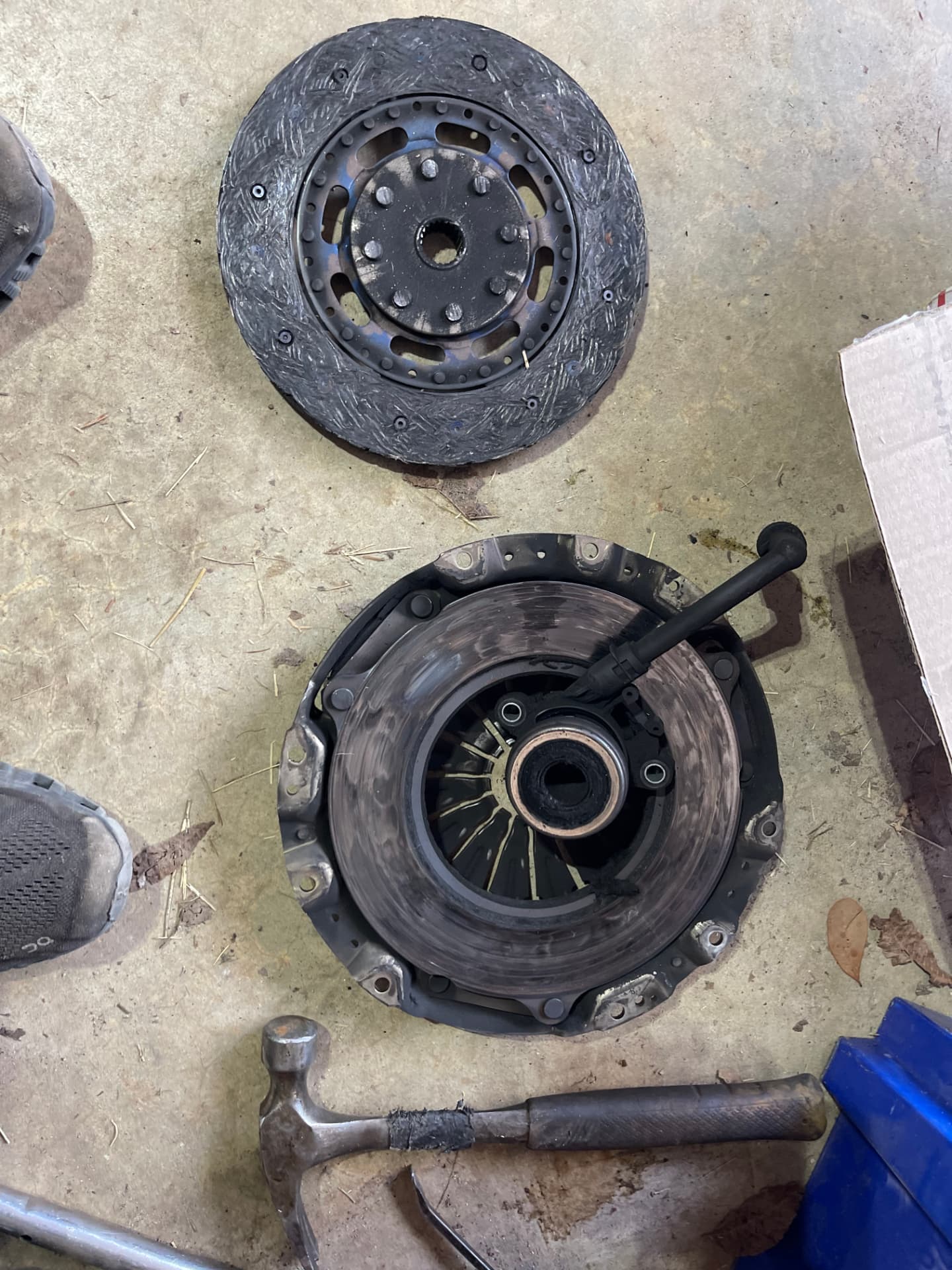 Clutch & pressure plate — Manual trans job, Sam's Auto mobile mechanic in Douglas, GA