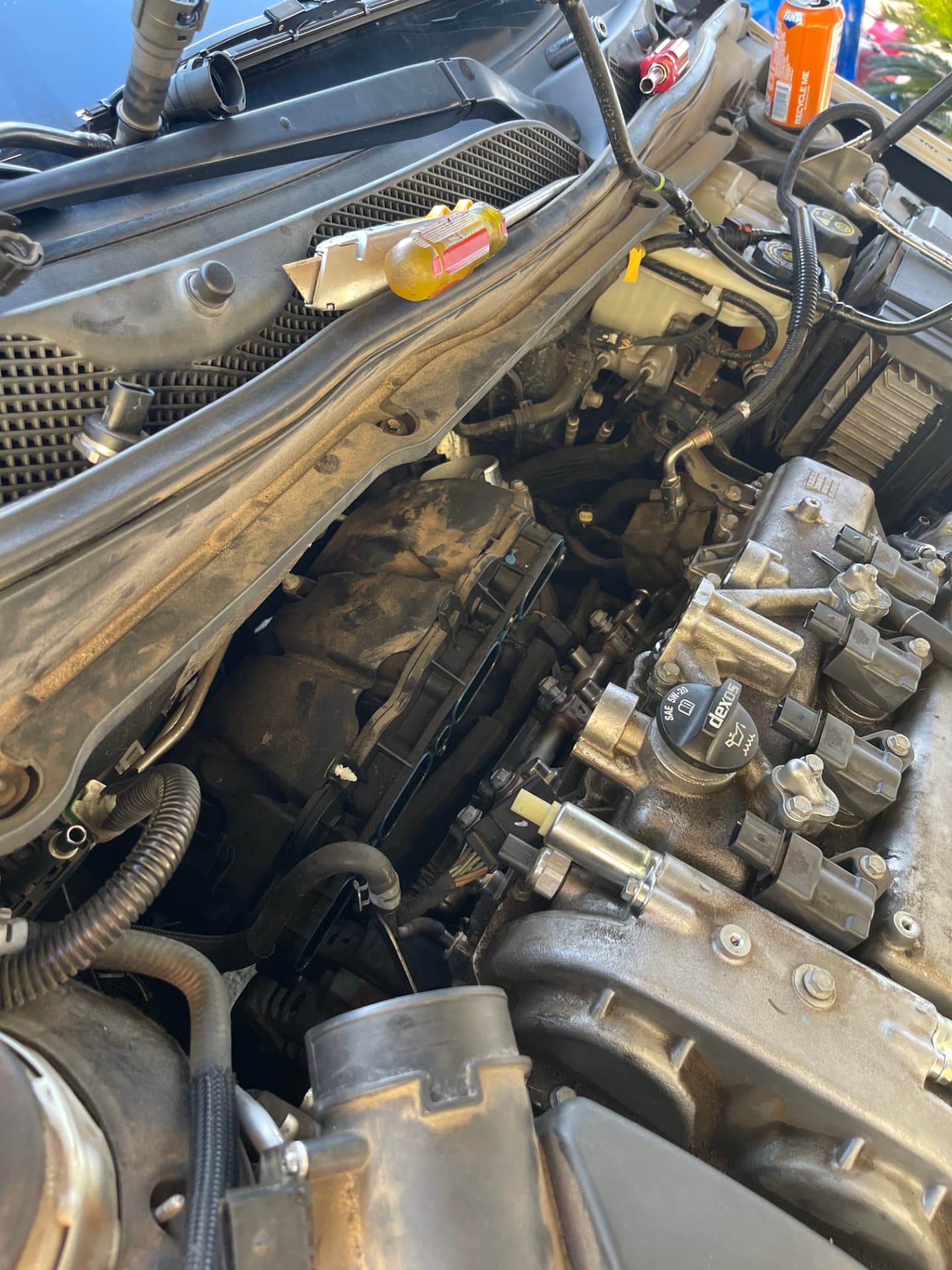 Valve cover service — Coils and plugs out, Sam's Auto mobile mechanic in Douglas, GA